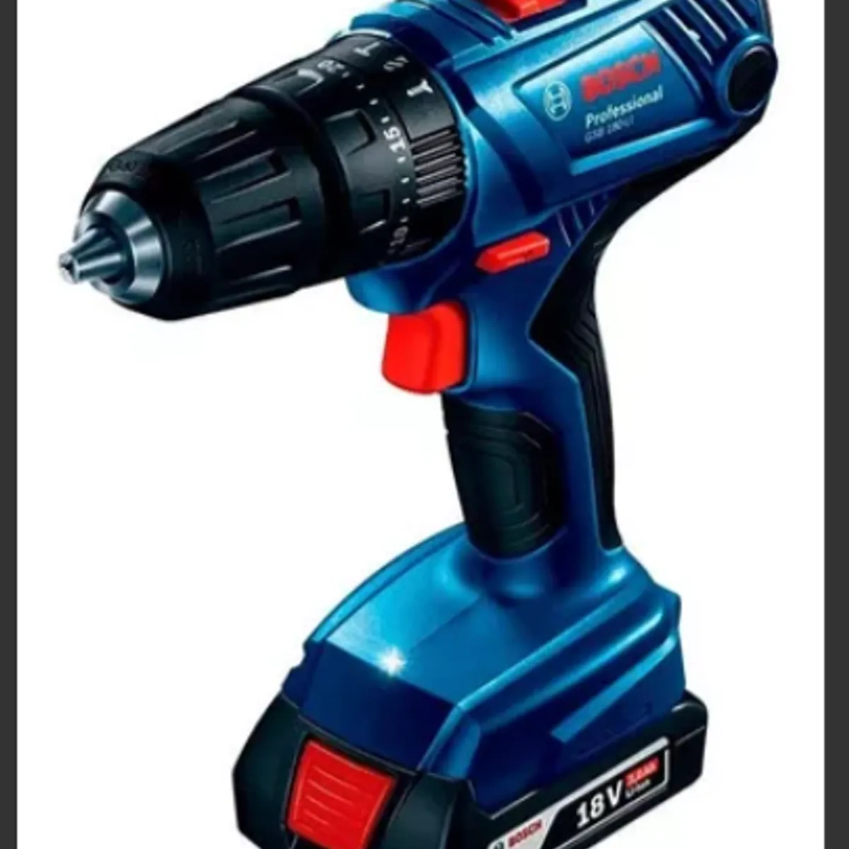 BOSCH - Taladro Percutor Gsb 180 + Llave De Impacto Gdx 180+maletín Color Azul