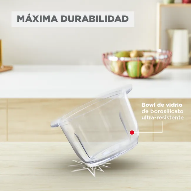 MOULINEX - Picadora Bowl de vidrio XXL 2L