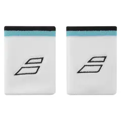 BABOLAT - MUÑEQUERAS TENIS TERRY JUMBO BLANCO - AZUL