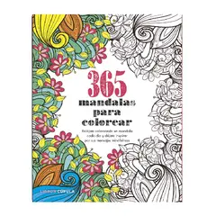 LIBROS CUPULA - 365 MANDALAS PARA COLOREAR