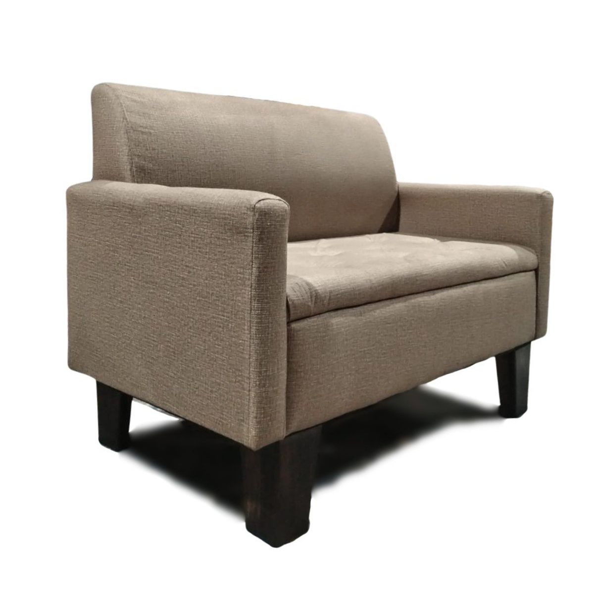 MUEBLES HVM - Mini Sillon Baul HVM Beige Lino