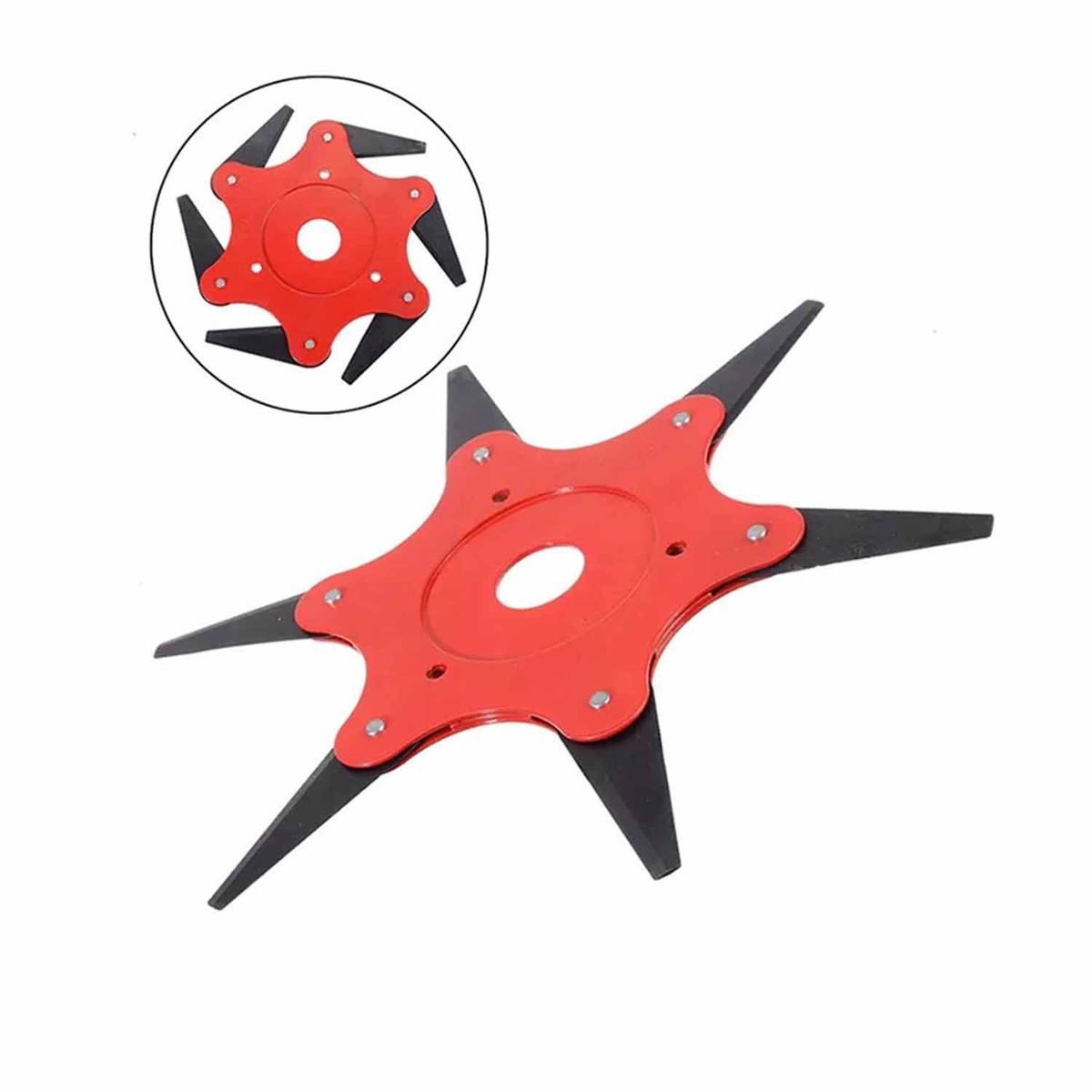 GENERICO - Cabezal Orilladora De Pasto Corte 360º Jardinería