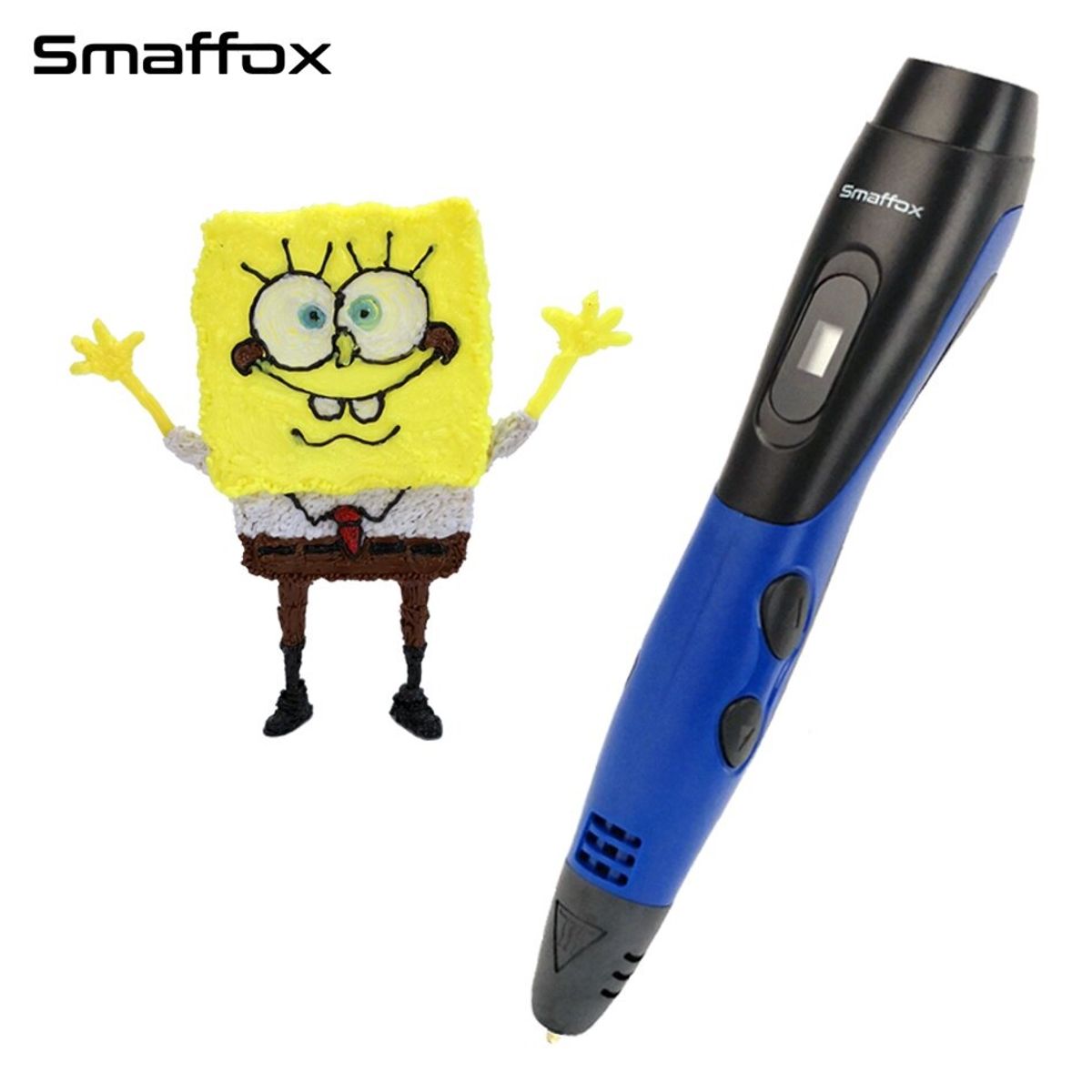 SMAFFOX - Lapiz impresora 3D ABS Smaffox SM-01 54m + Estuche