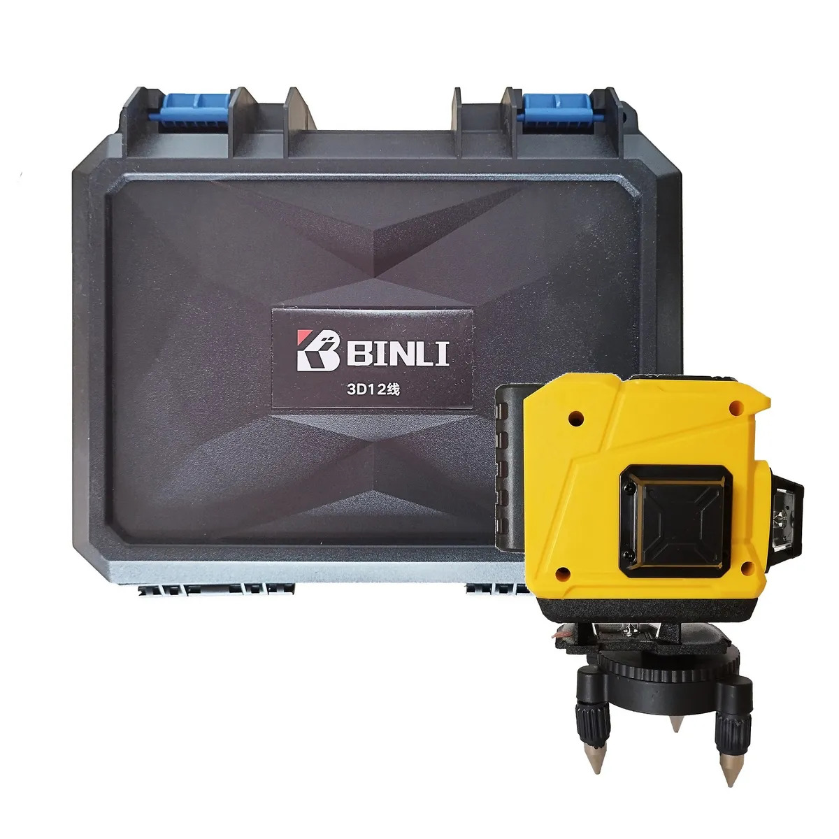 CASTLETEC - Nivel Laser de contrucción 12 líneas Horizontal y vertical Binli BL12