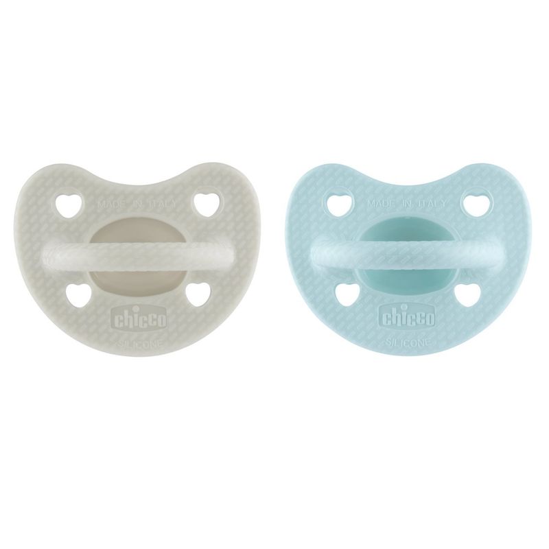 CHICCO - Pack de Chupetes Chicco Physio Luxe 6-16m Verde - Gris