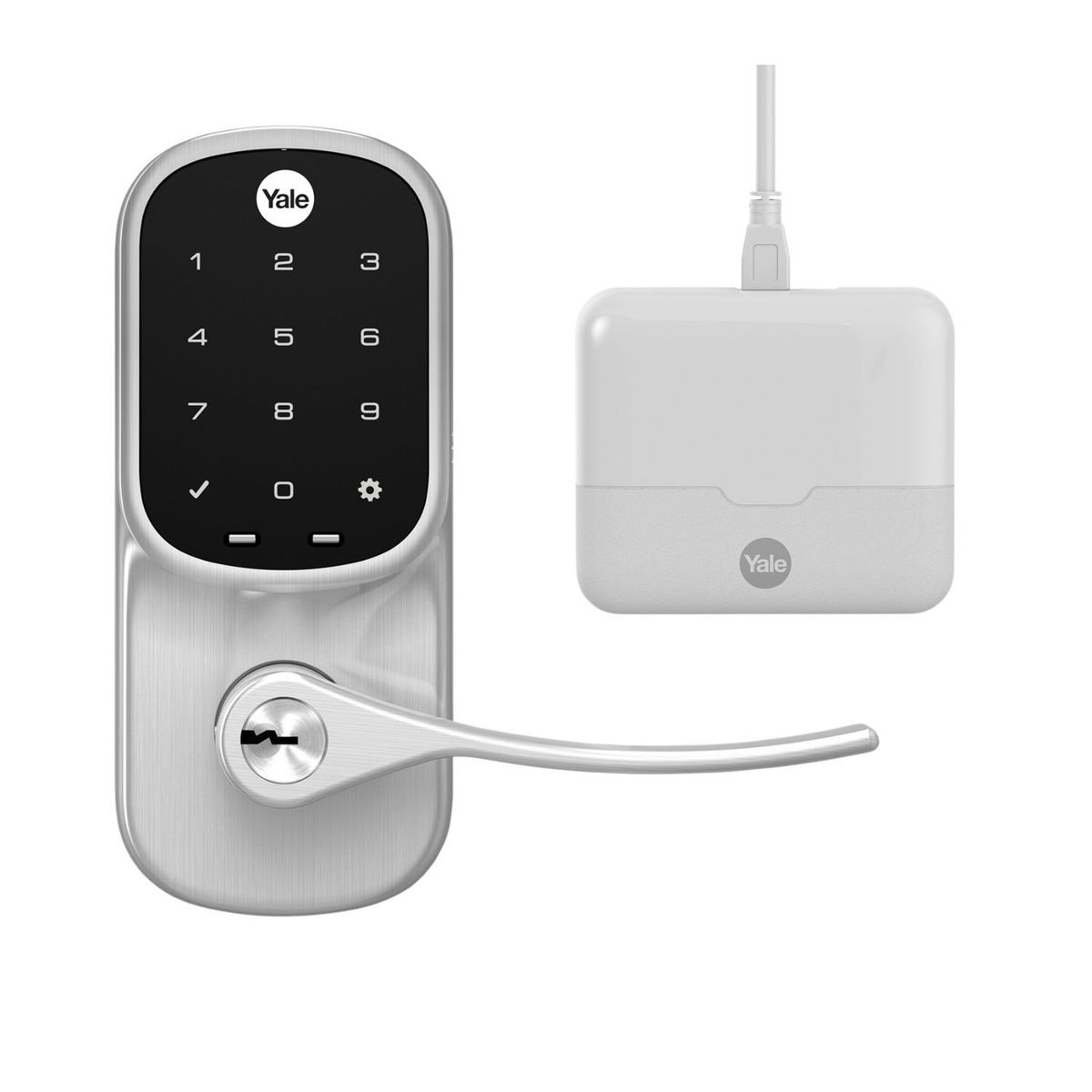 YALE - Smart Pack Cerradura YRL226 Slim + YALE Connect Wifi