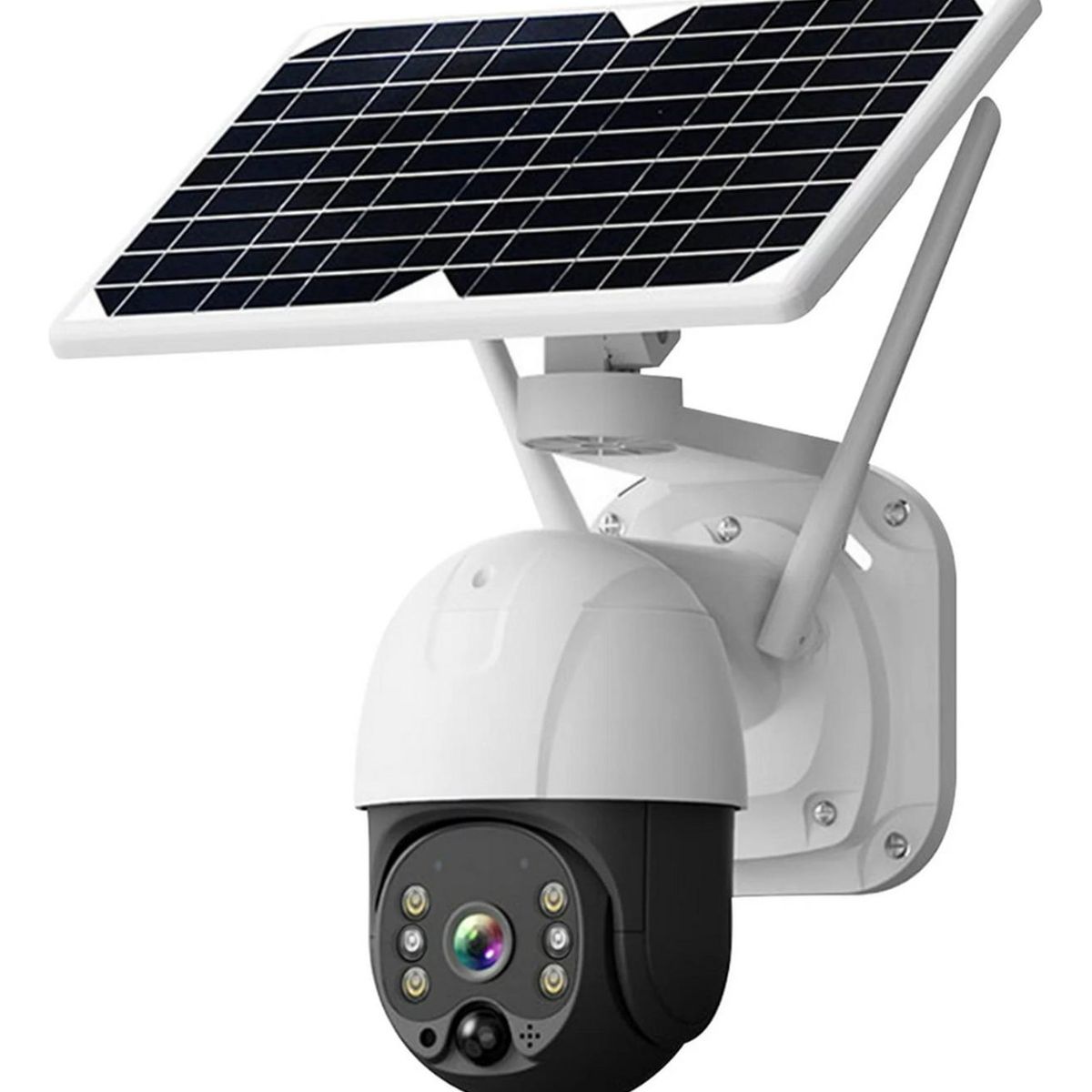 IMPORTCLICK - Cámara Seguridad Solar Visión Nocturna Led IP66