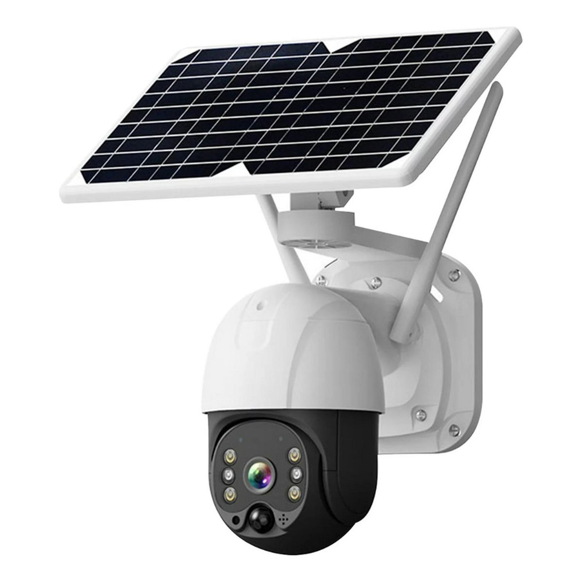 IMPORTCLICK - Cámara Seguridad Solar Visión Nocturna Led IP66