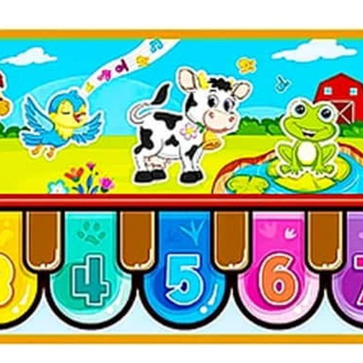 IMPORTCLICK - Alfombra Musical Piano Infantil Batería 85X30 CM