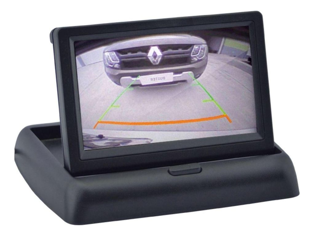 Pantalla Camara Auto Retrovisor Retroceso Rebatible 4.3