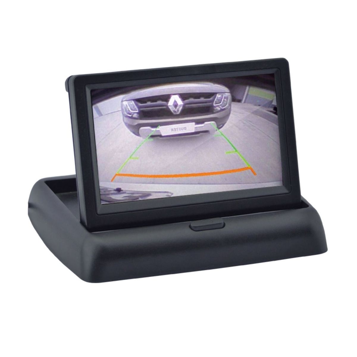 IMPORTCLICK - Pantalla Cámara Auto Retrovisor Retroceso Rebatible 4.3"