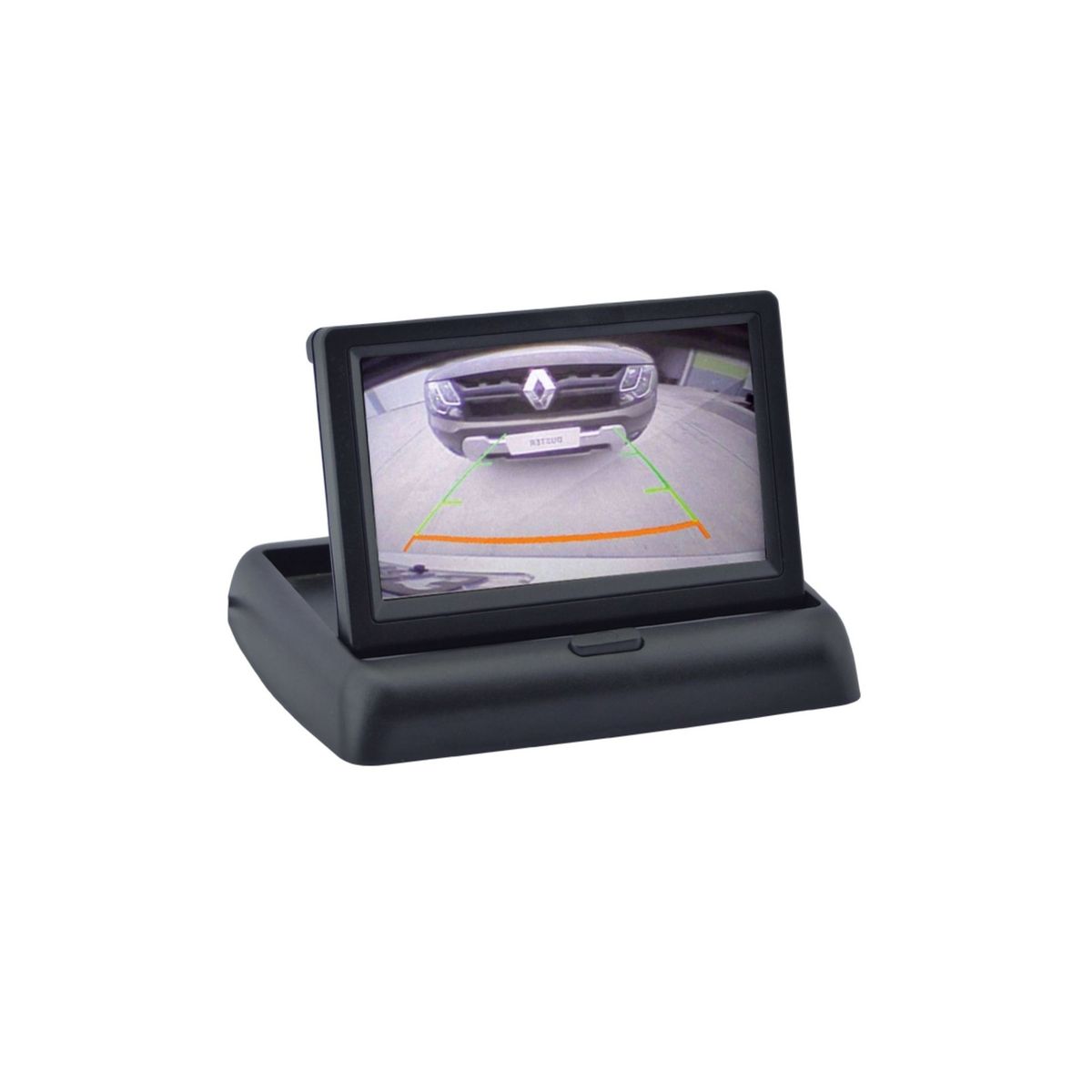 IMPORTCLICK - Pantalla Cámara Auto Retrovisor Retroceso Rebatible 4.3"