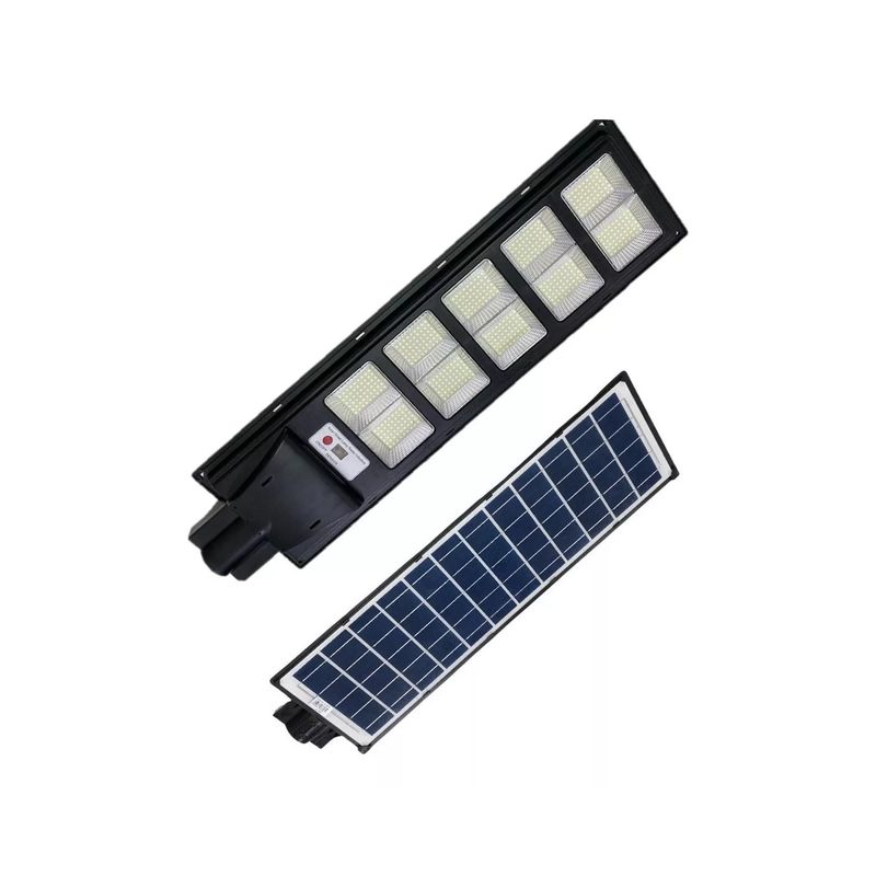 IMPORTCLICK - Foco Solar Led 300w Soporte Blanco Control Remoto IMPORTCLICK