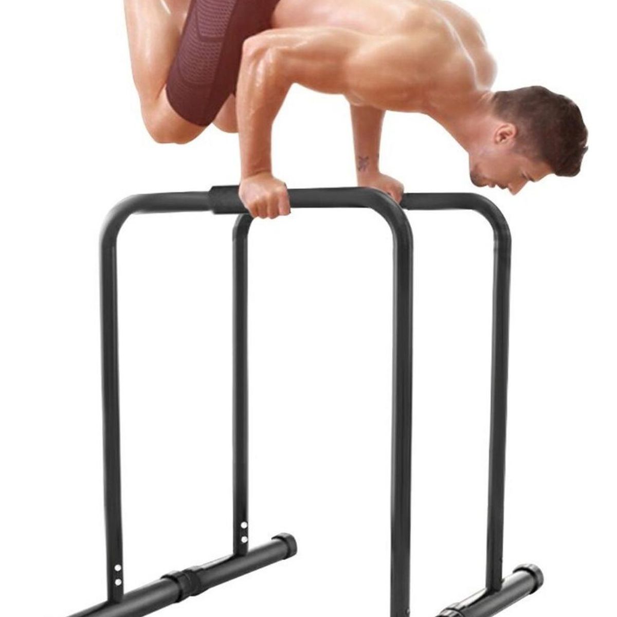 IMPORTCLICK - Barras Paralelas Calistenia Ajustables 78-90cm