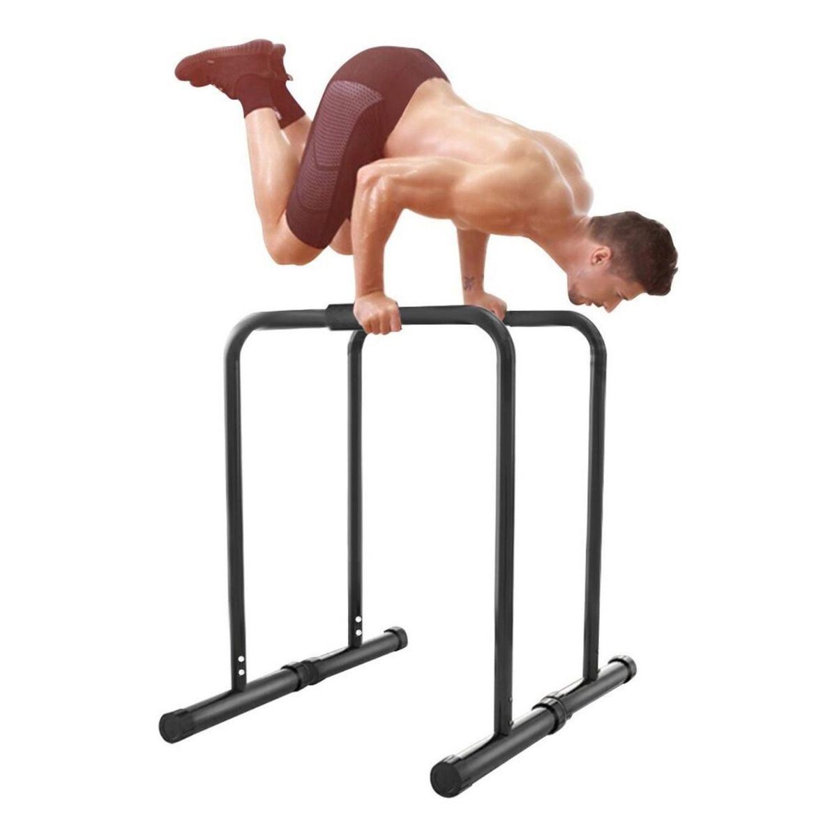 IMPORTCLICK - Barras Paralelas Calistenia Ajustables 78-90cm