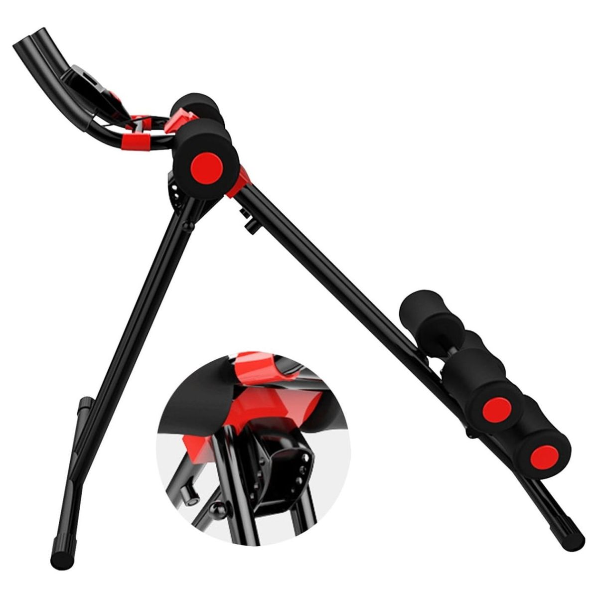 IMPORTCLICK - Maquina Ejercicios Abdominales Gimnasio - Negro