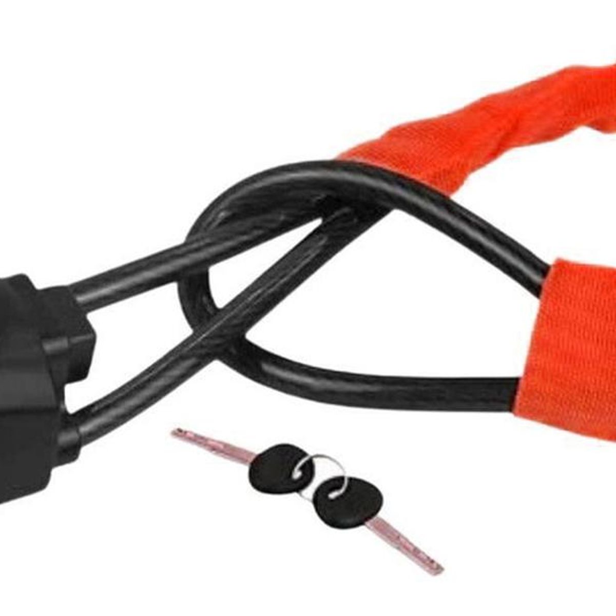 IMPORTCLICK - Bloqueo Volante Automóvil Cinturón Seguridad Rojo - Multicolor