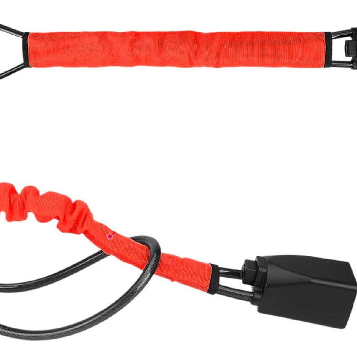 IMPORTCLICK - Bloqueo Volante Automóvil Cinturón Seguridad Rojo - Multicolor