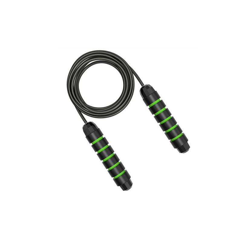 IMPORTCLICK - Cuerda Saltar Cardio Crossfit Deporte Verde - Verde Arlequín
