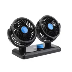 IMPORTCLICK - Ventilador Doble Auto Rotación 360°