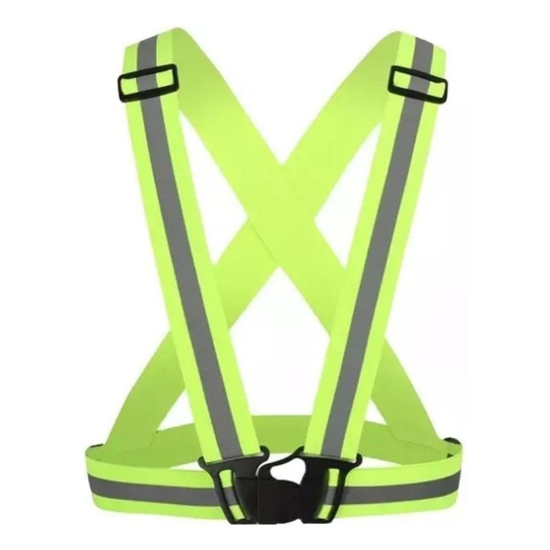 IMPORTCLICK - Arnés Elástico Reflectante Ajustable Running Bicicleta - Amarillo