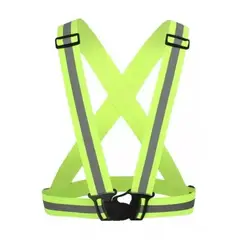 IMPORTCLICK - Arnés Elástico Reflectante Ajustable Running Bicicleta - Amarillo