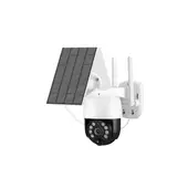 IMPORTCLICK - Cámara Seguridad Panel Solar IP WIFI FullHD Visión Nocturna Sensor Movimiento
