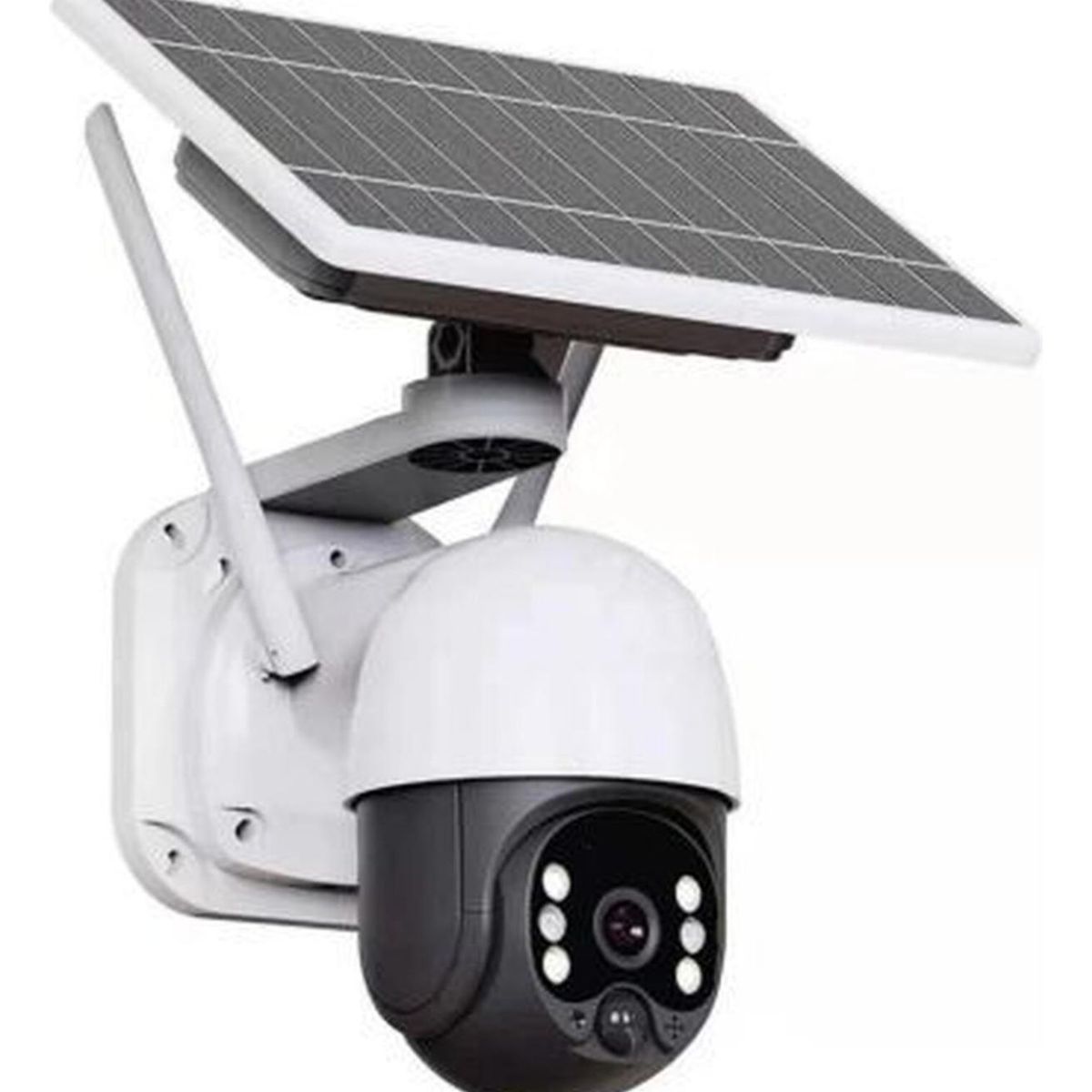 IMPORTCLICK - Cámara Seguridad Panel Solar  IP WIFI FullHD Visión Nocturna Sensor Movimiento