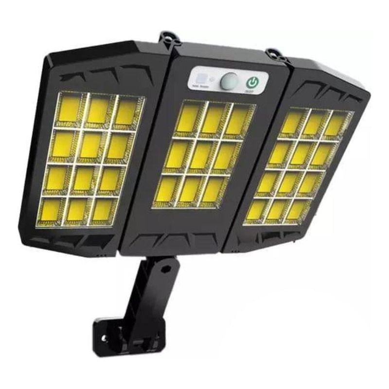 IMPORTCLICK - Lámpara Luz Led Solar 3 Paneles Jardín