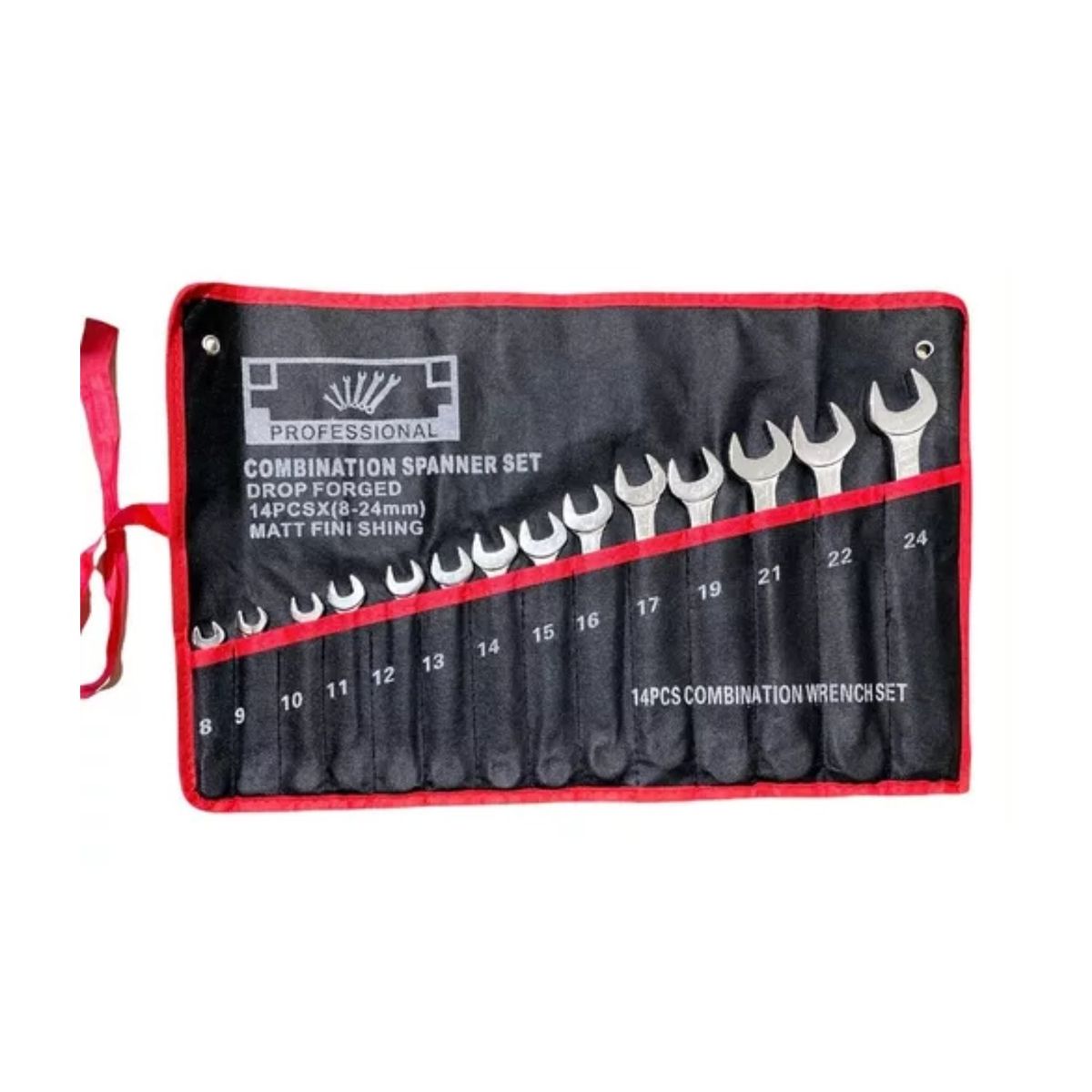 IMPORTCLICK - Juego Llave Combinada Punta Corona 14 Piezas IMPORTCLICK