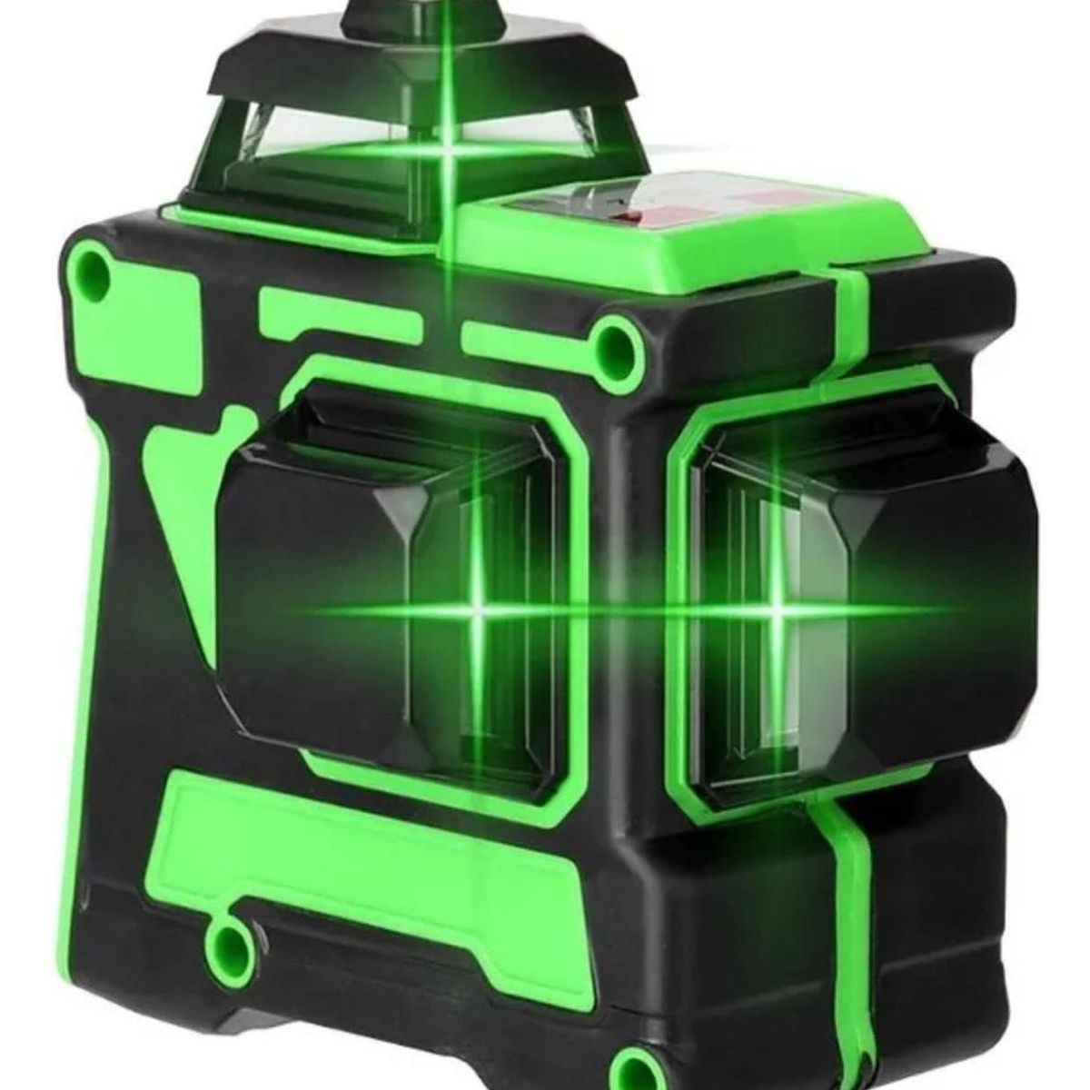 IMPORTCLICK - Láser Nivel Herramientas Construcción Vertical 3D 12 Líneas - Negro