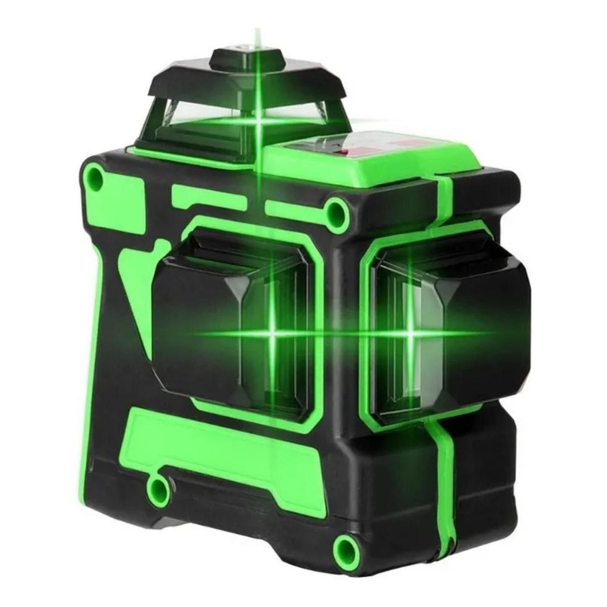 IMPORTCLICK - Láser Nivel Herramientas Construcción Vertical 3D 12 Líneas - Negro