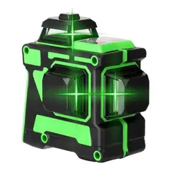 IMPORTCLICK - Láser Nivel Herramientas Construcción Vertical 3D 12 Líneas - Negro