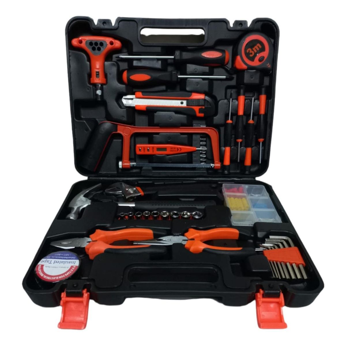 IMPORTCLICK - Set Herramientas Maletín 104 Piezas Deluxe - Negro