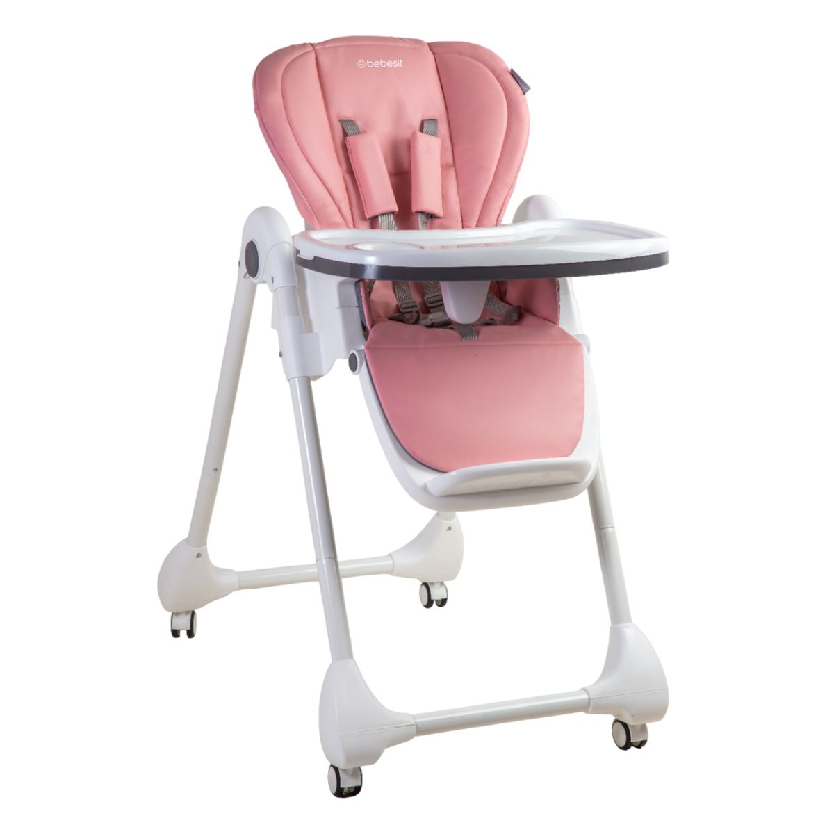 BEBESIT - Silla de Comer EasyFeed Rosado Bebesit
