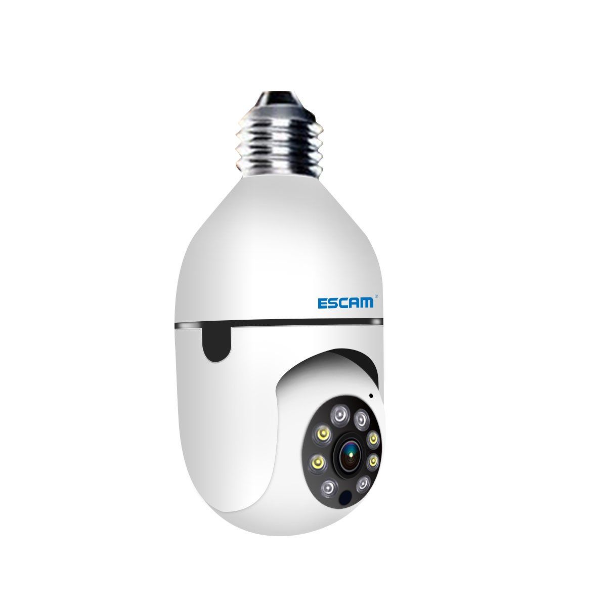 ESCAM - Cámara IP Robótica para ampolleta E27 Wifi Full HD 1080p Escam PT208