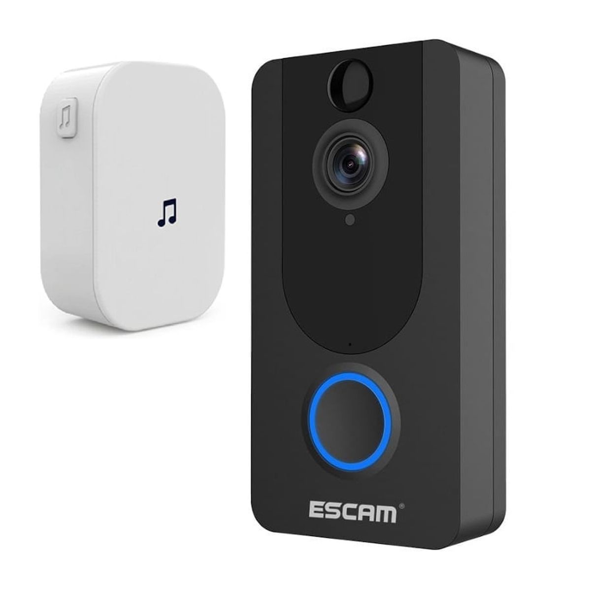 ESCAM - Video Portero Citofono Inteligente Wifi Full Hd 1080P Escam V7