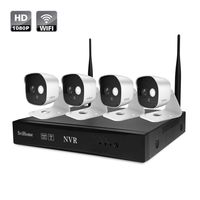 Kit Cámaras Inalámbrico Nvr Ip Full Hd 2Mp Nvs002
