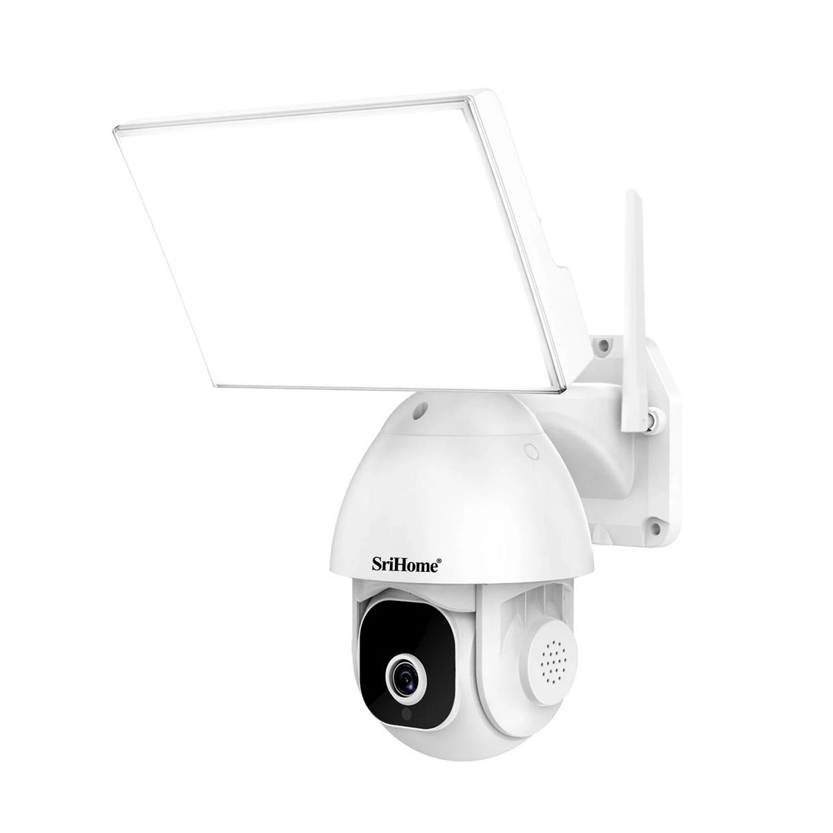 SRIHOME - Cámara IP WIFI 5MP 1920P 5G Srihome SH039 con Foco LED