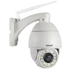SRICAM - Cámara IP Wifi Domo exterior SP008 5G 5MP QHD 1920p H265