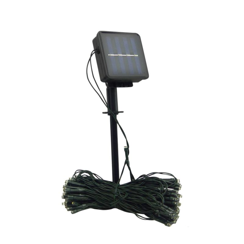 IMPORTCLICK - Guirnalda Solar 100 LED Efectos Estaca 8 MTS IMPORTCLICK