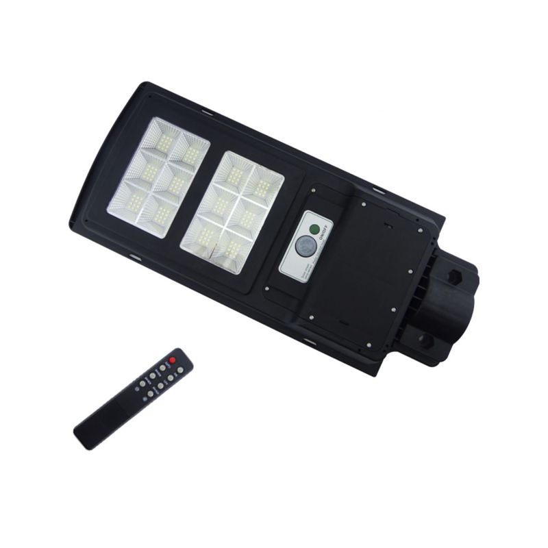 IMPORTCLICK - Foco Poste Solar 300 Watt 12 Placas 144 LED - Negro