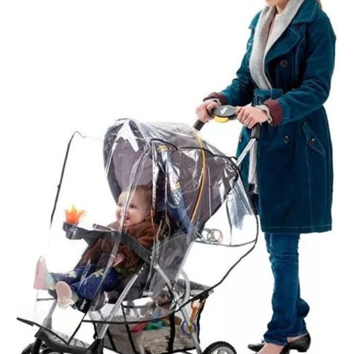 IMPORTCLICK - Cubre Coche Impermeable Lavable Protección Bebé