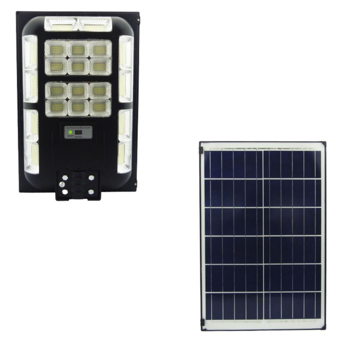 IMPORTCLICK - Foco Poste Solar 300 Watt 22 Placas 804 LED Control Remoto