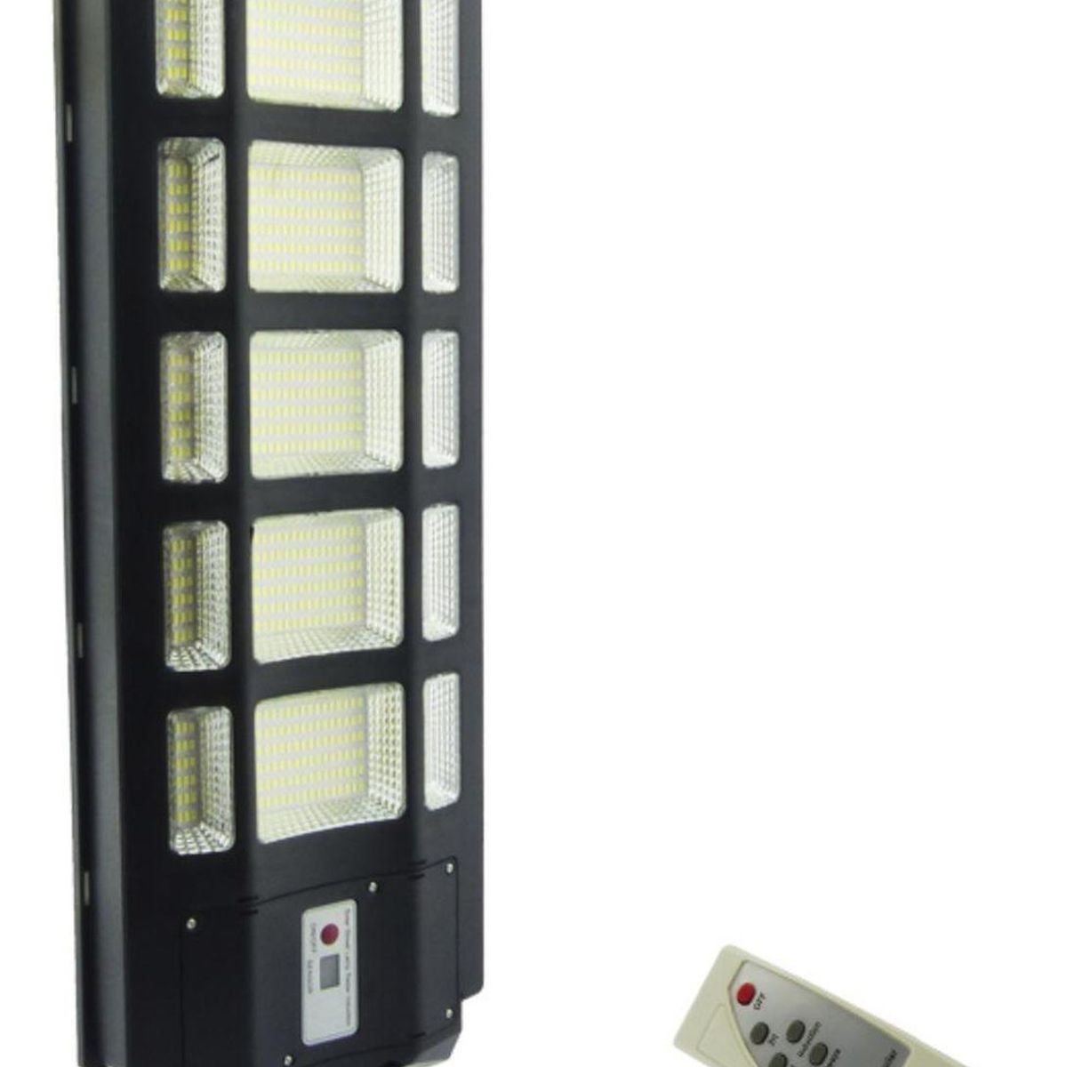 IMPORTCLICK - Foco Poste Solar 500 Watt 15 Placas 660 LED Control