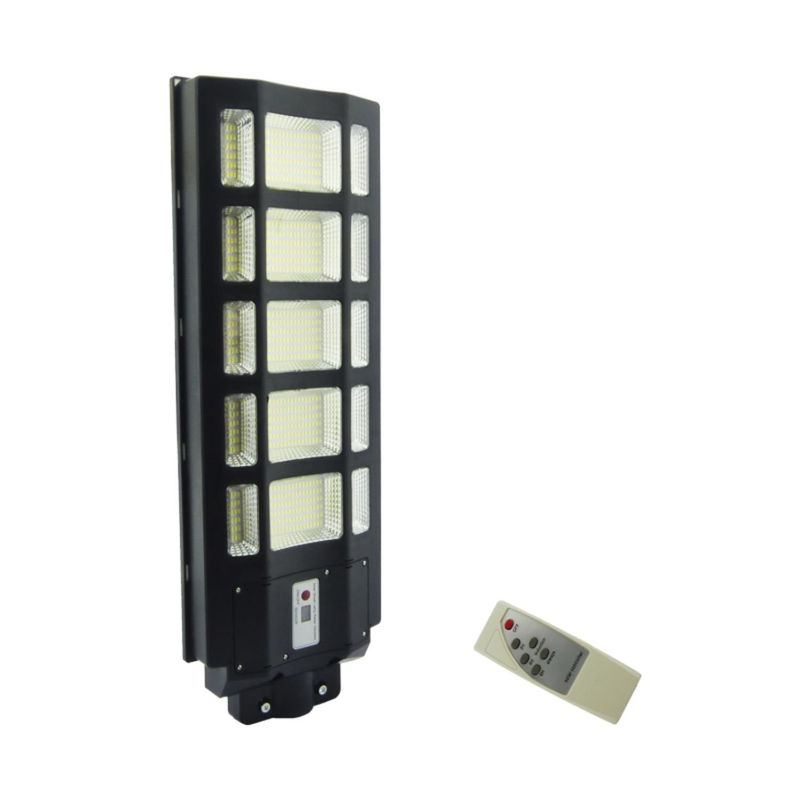 IMPORTCLICK - Foco Poste Solar 500 Watt 15 Placas 660 LED Control - Negro