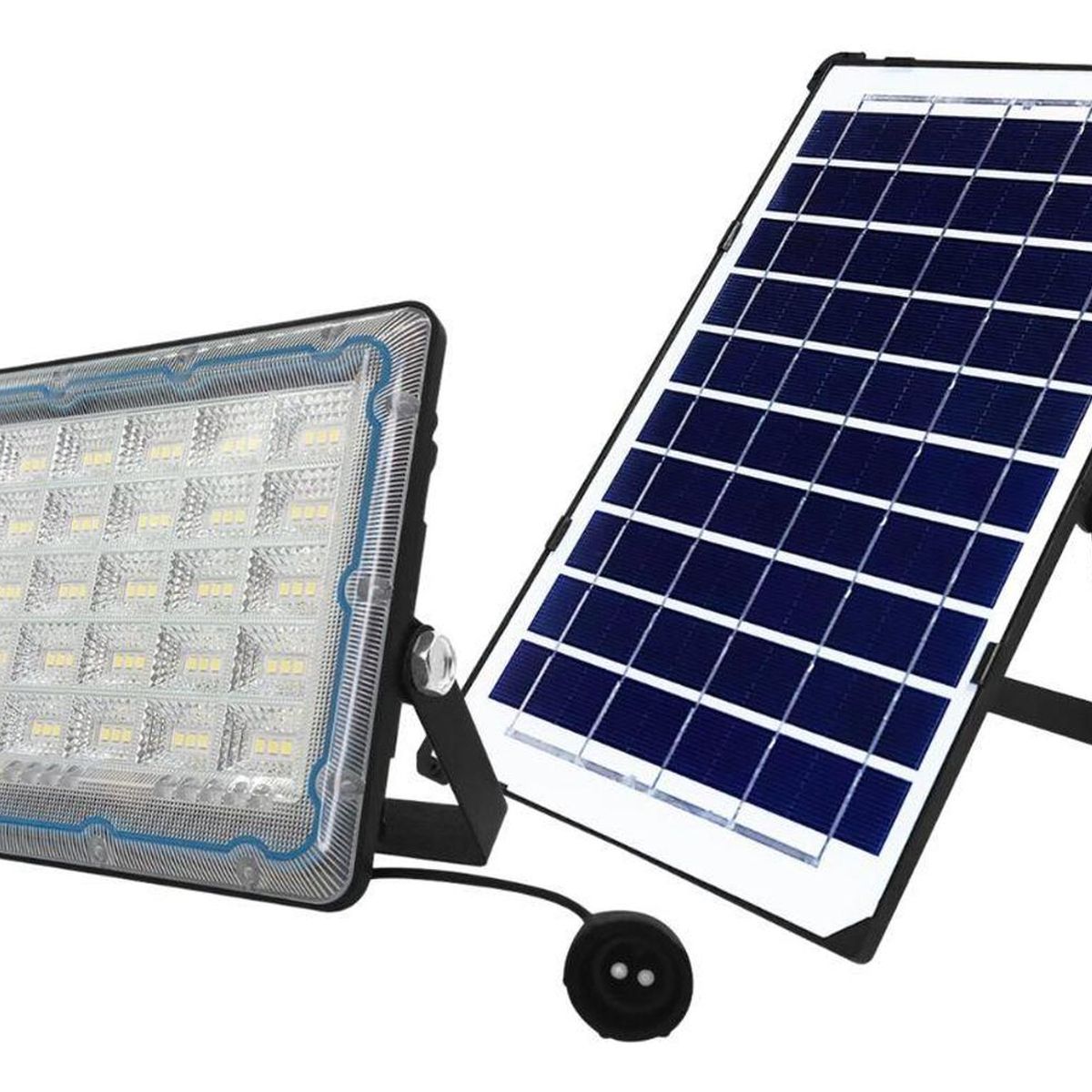 IMPORTCLICK - Foco LED 100 Watt IP66 Panel Solar Control Remoto