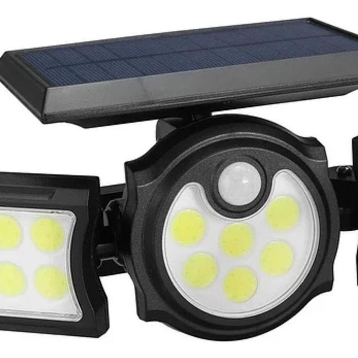 IMPORTCLICK - Foco Lámpara Solar Panel 140 COB Sensor Movimiento 120°