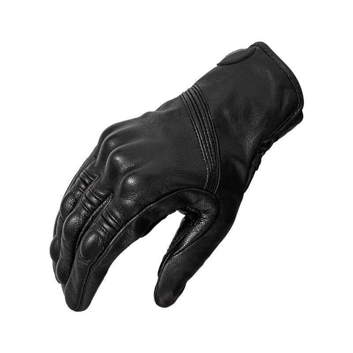 MOTOWOLF - Guantes para motociclismo de cuero liso Motowolf 0303
