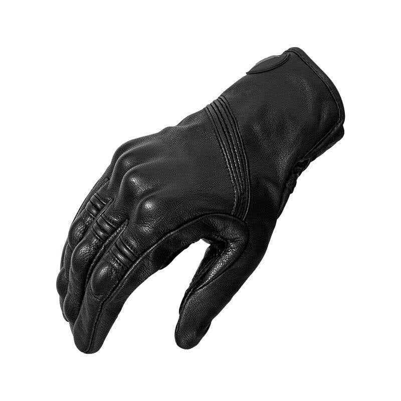 MOTOWOLF - Guantes para motociclismo de cuero liso Motowolf 0303